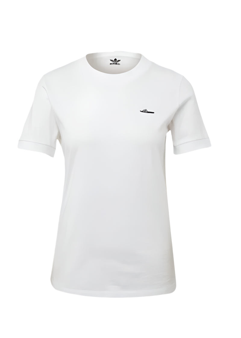 Adidas Originals Women's Adilette T-shirt Tee White