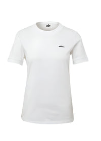 Adidas Originals Women's Adilette T-shirt Tee White