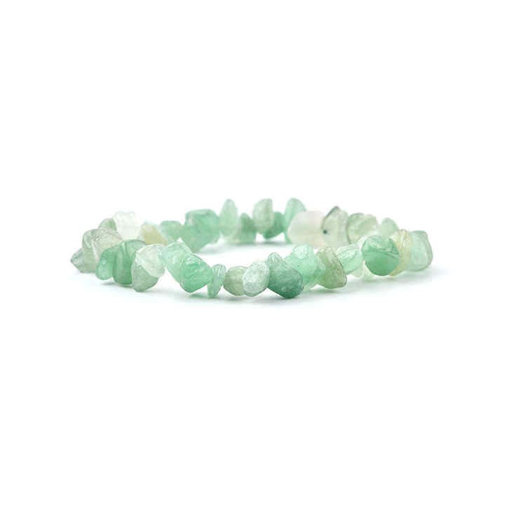 Merchant New Elastic Healing Gravel 7 Chakra Irregular Fragments Crushed Stone Bracelet