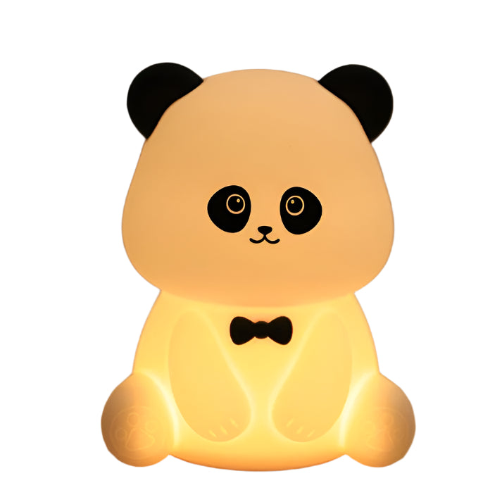 Squishy Silicone Rainbow Panda LED Night Light