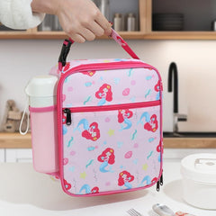 Lkw Ogechi Insulated Kids Lunch Bag with Side Pocket – Leakproof, Portable Thermal Lunch Box to Keep Food Fresh for School, Picnic, and Outdoor Use