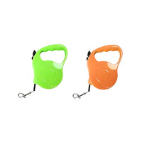 Retractable Dog Leash Lead 5m Greeen and Orange